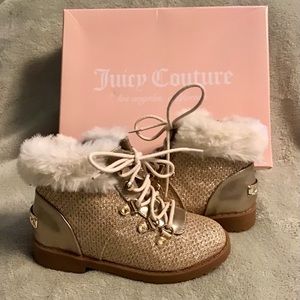 NIB Juicy Couture Girls Boots—Lil Huntington